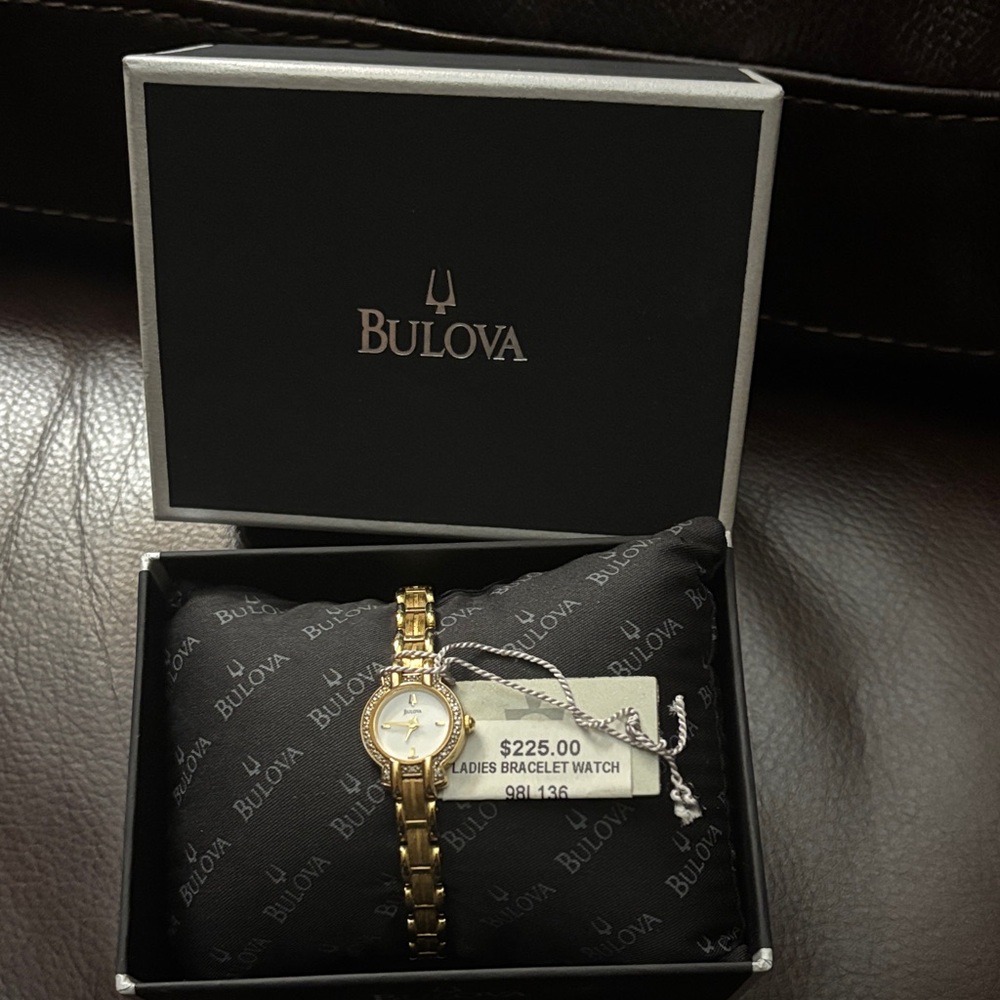 Bulova Gold Women's Bracelet Timepiece